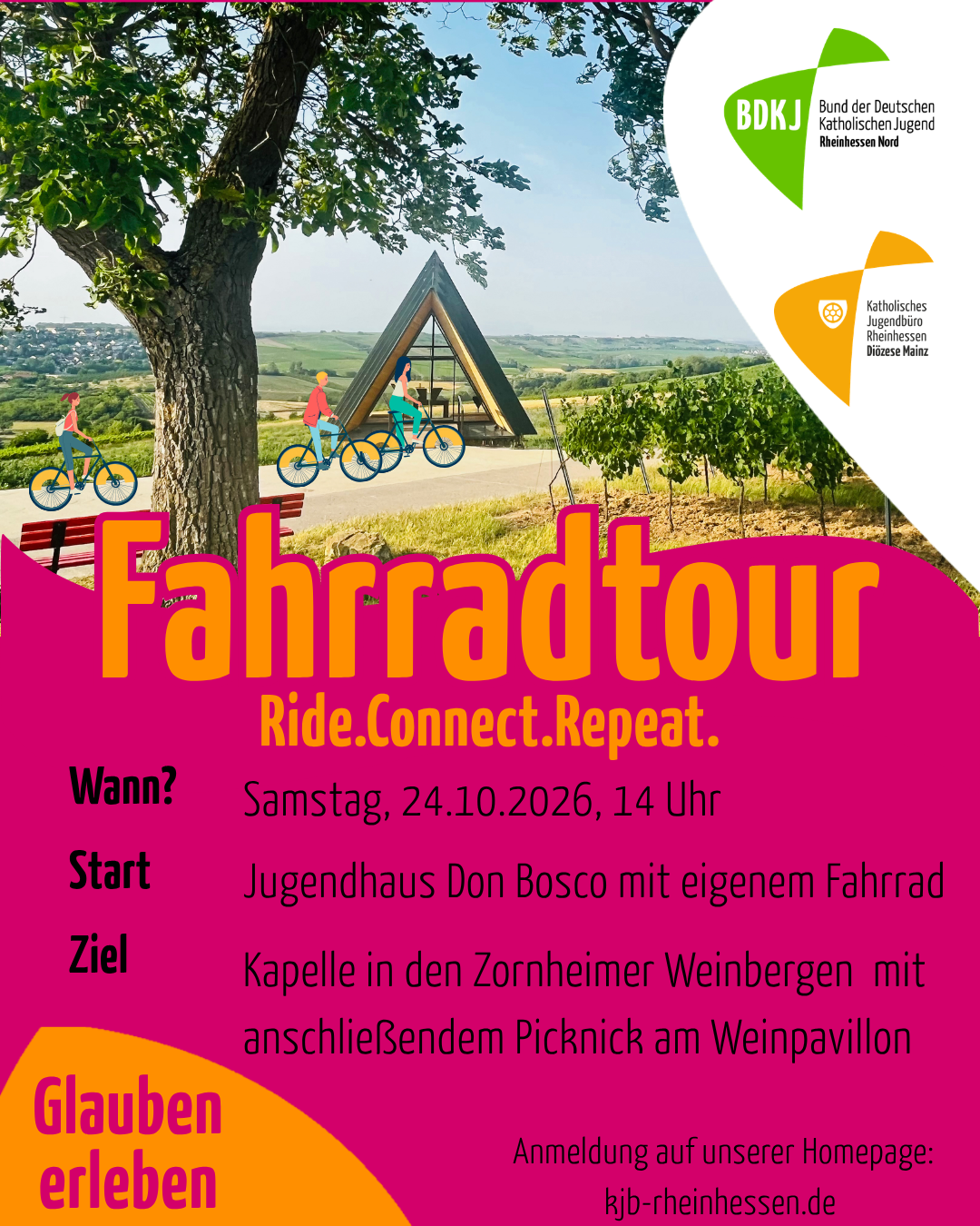 Fahrradpilgern