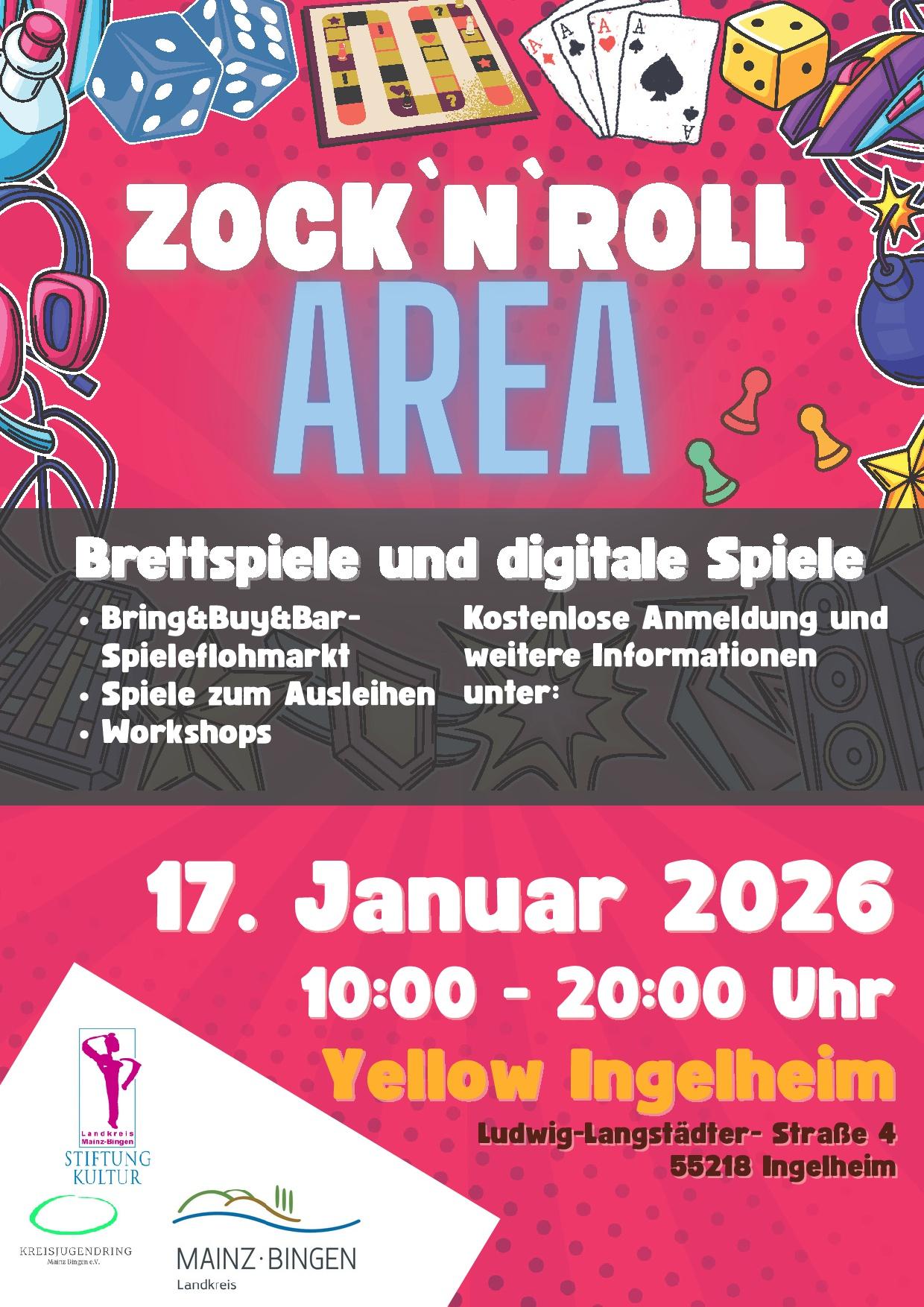 ZOCK'n'ROLL AREA – Die kleine, große Spielemesse Kinder