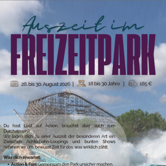Auszeit im Freizeitpark