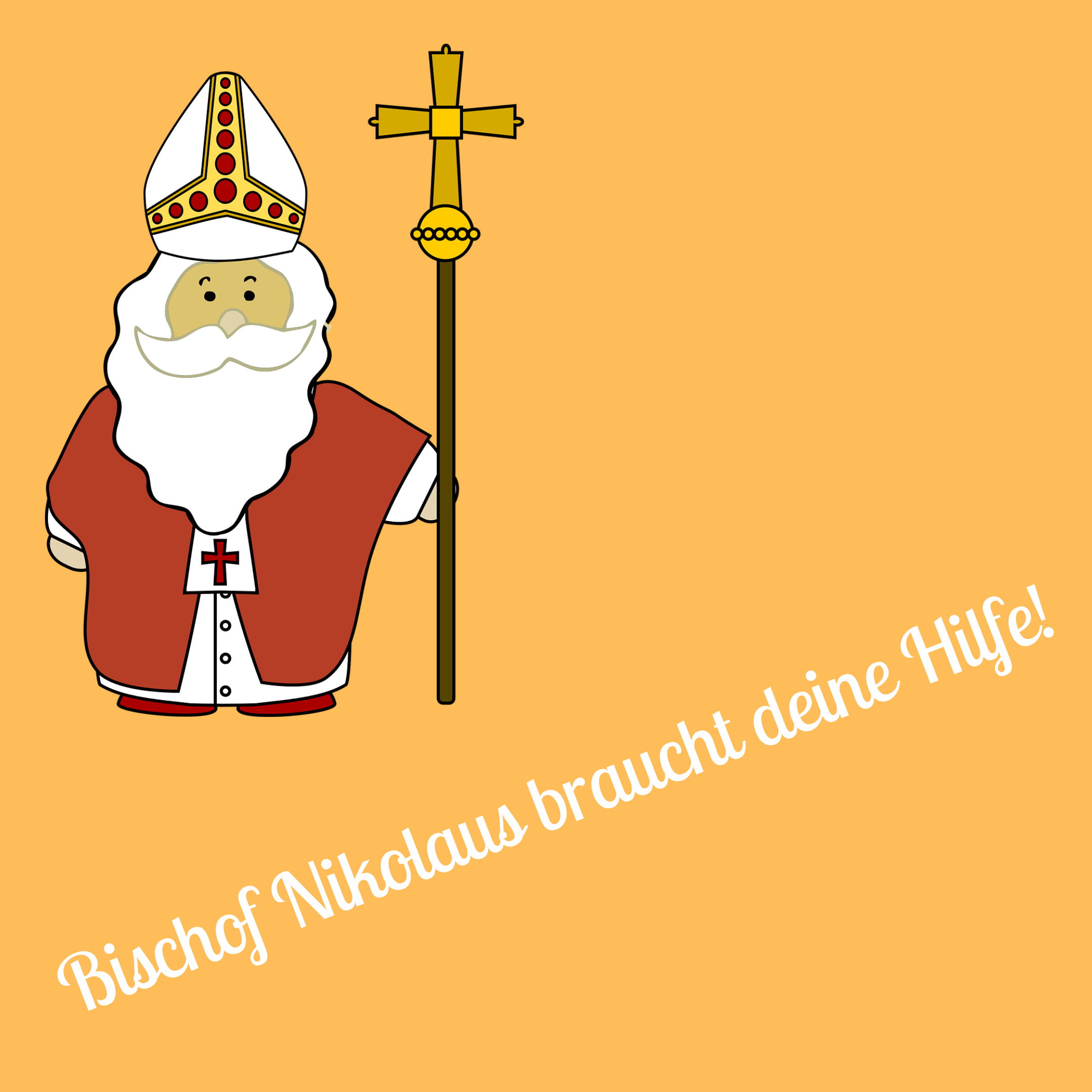 Nikolaus braucht Hilfe für die HP