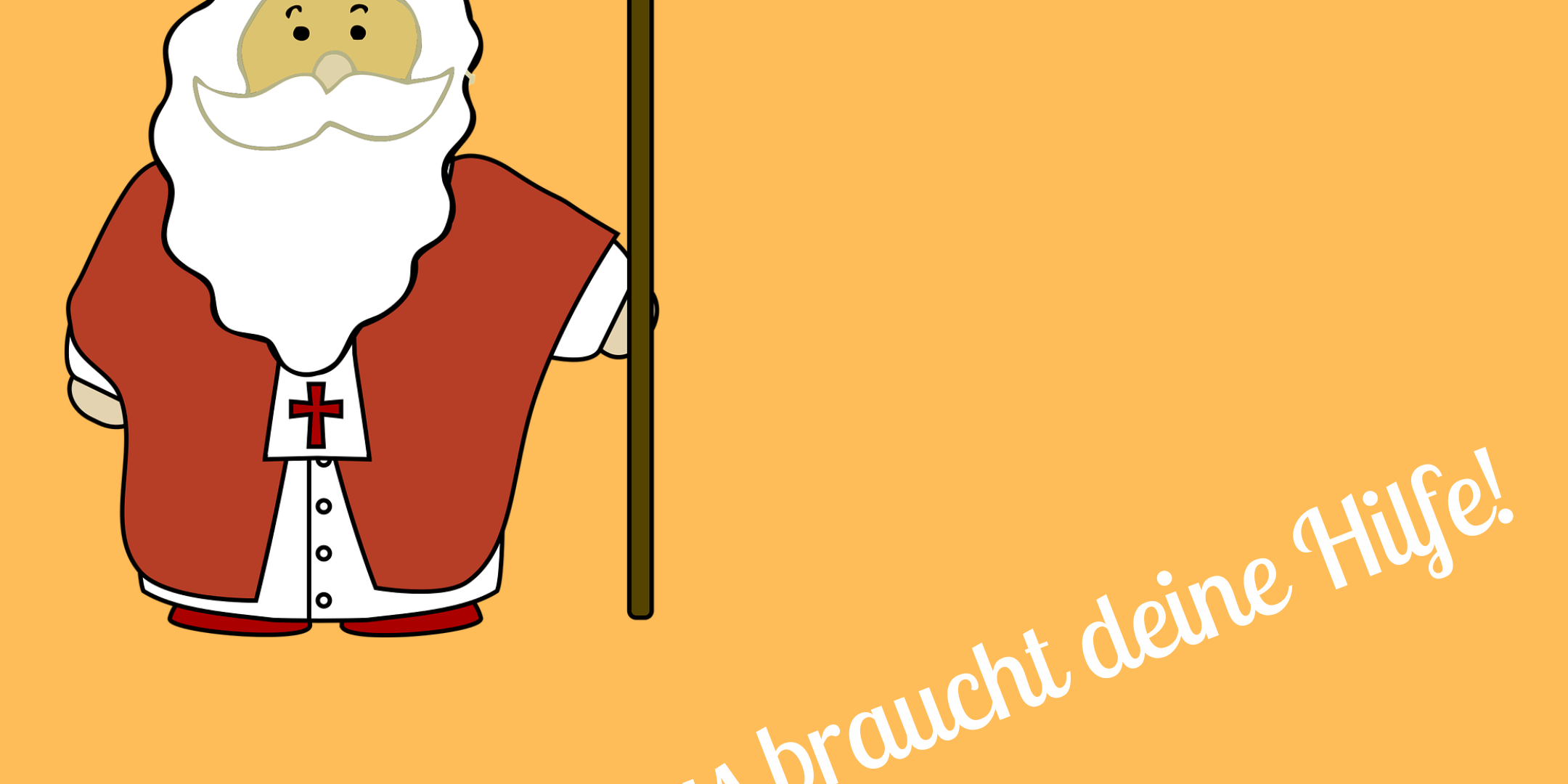 Nikolaus braucht Hilfe für die HP
