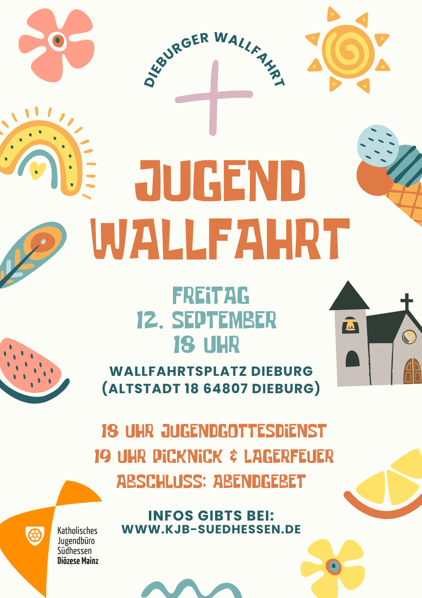 Dieburger Wallfahrt: Jugendwallfahrt - Dieburg