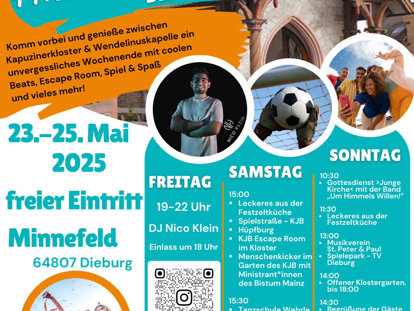 KJB Dieburg Sommerfest und Wendelinusfest