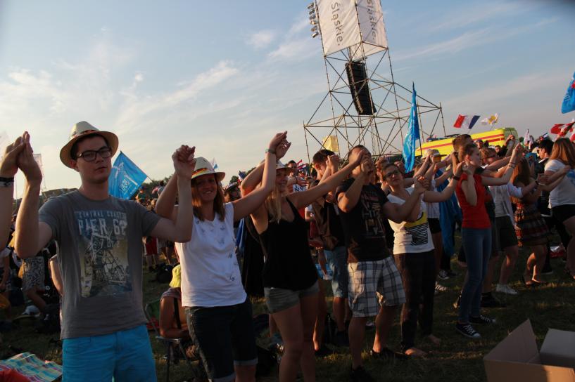 Feiern und Tanzen beim Bistumsevent in Kattowitz (c) BJA Mainz