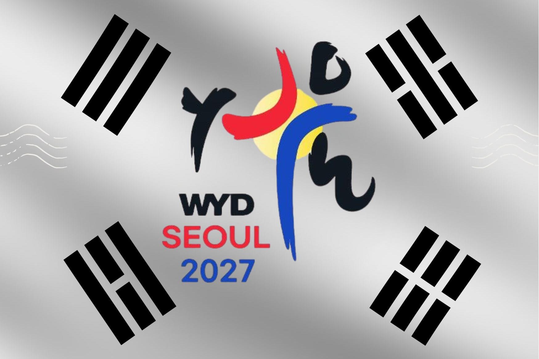 Logo vor Flagge