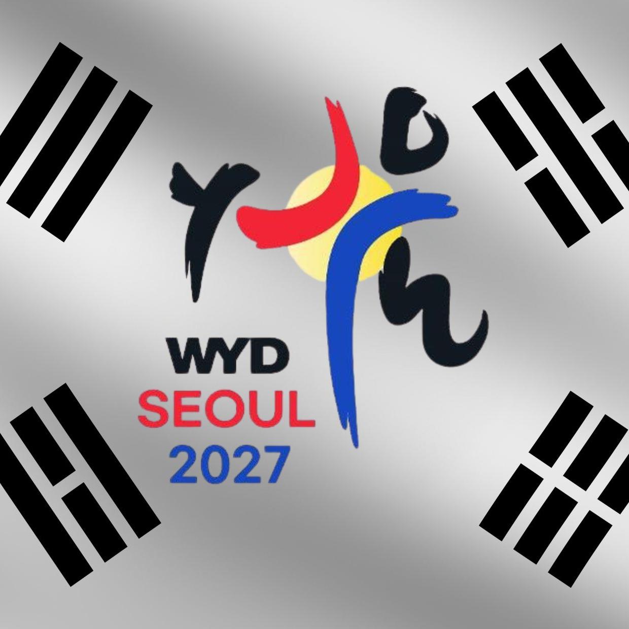 Logo vor Flagge