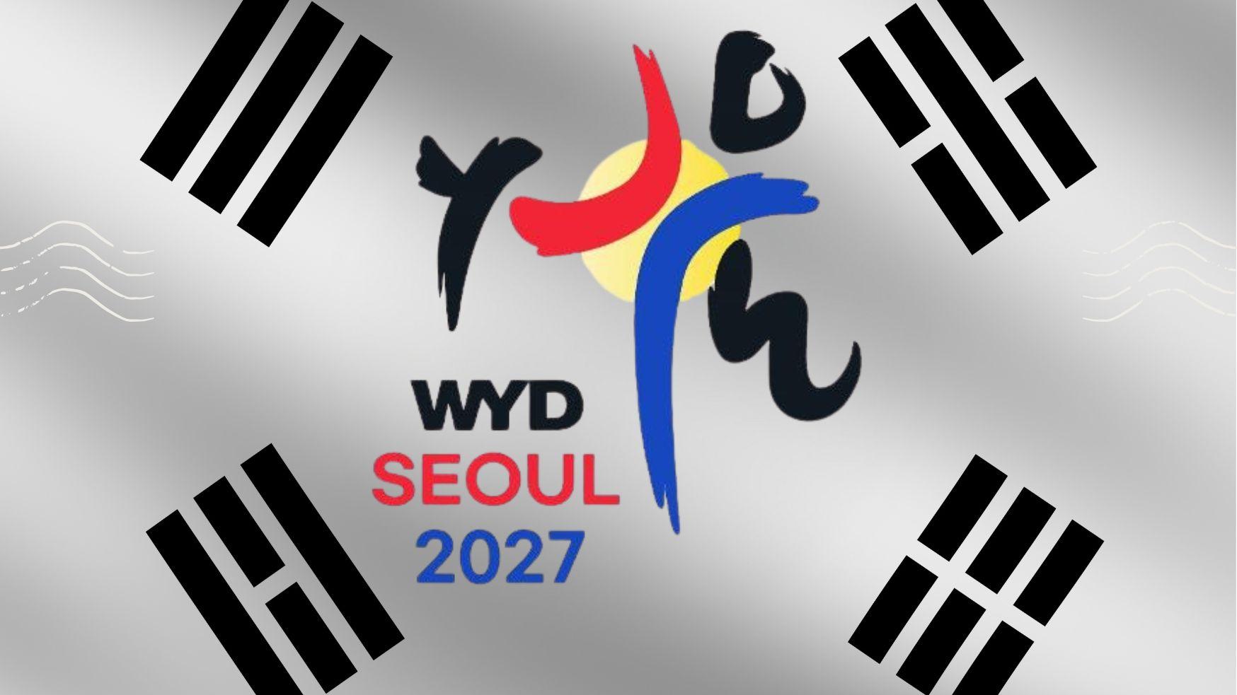 Logo vor Flagge