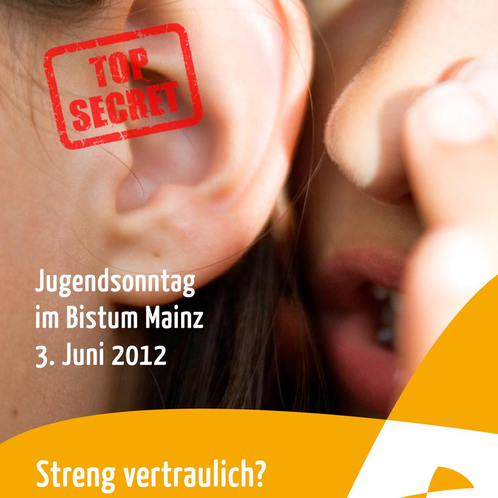 Arbeitshilfe Jugendsonntag - Streng vertraulich