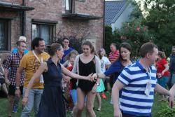 Feiern und Tanzen in der Gastgemeinde (c) BJA Mainz