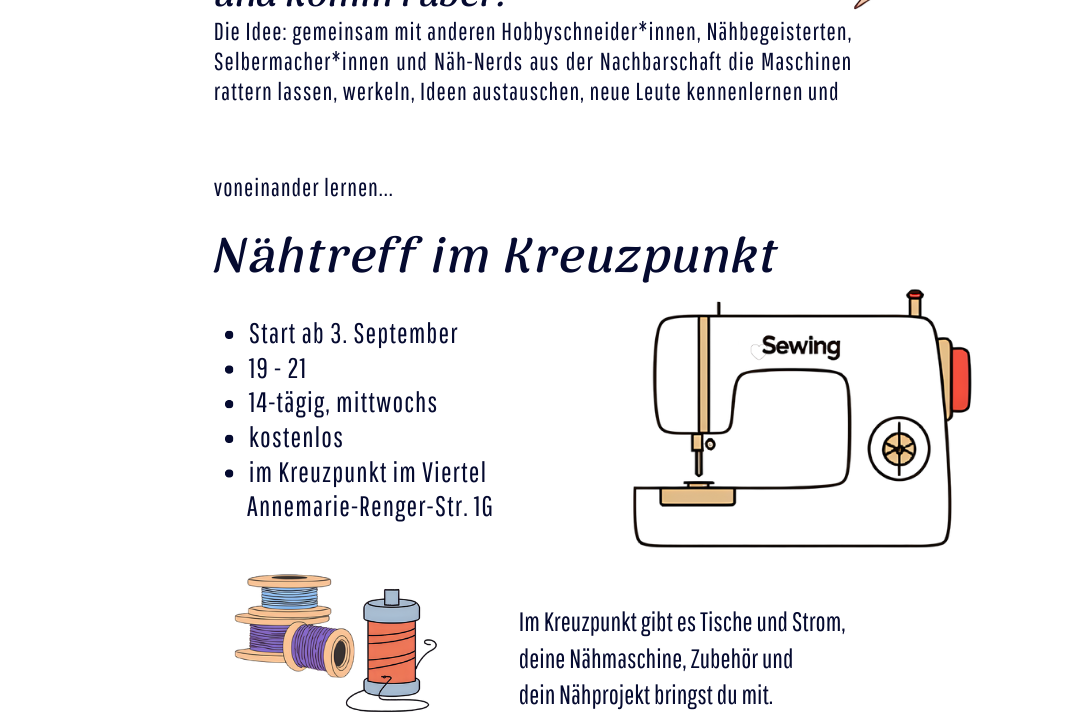 Flyer Nähtreff (insta)