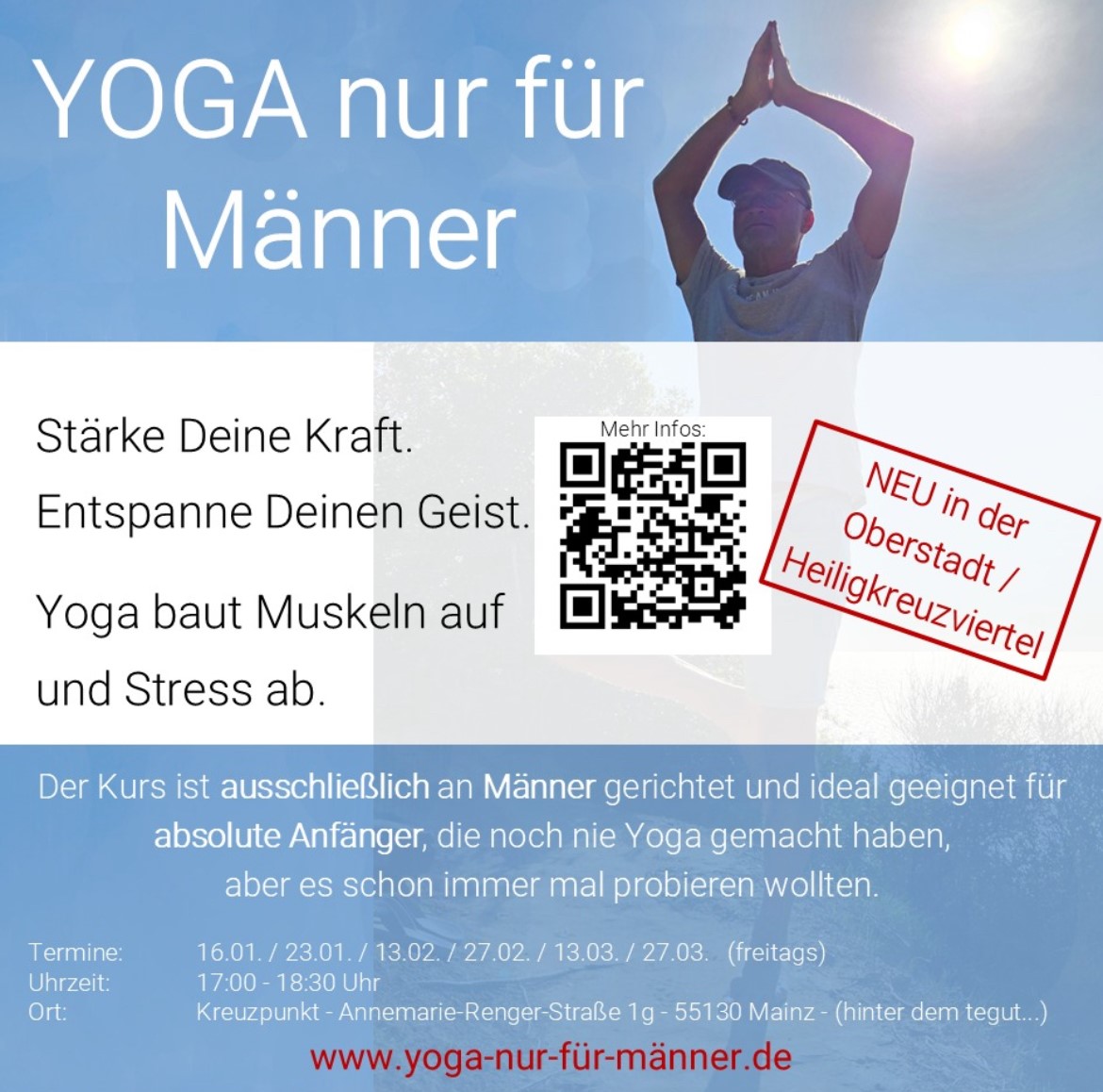 Männer Yoga