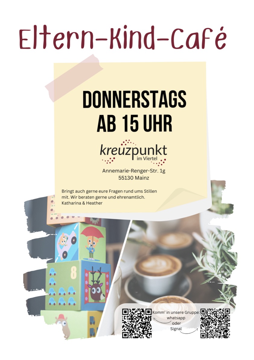 Plakat Eltern-Kind-Café