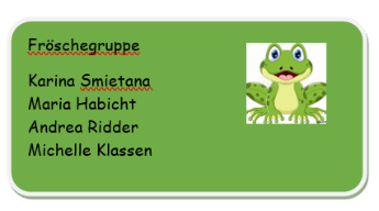 Fröschegruppe (c) ...