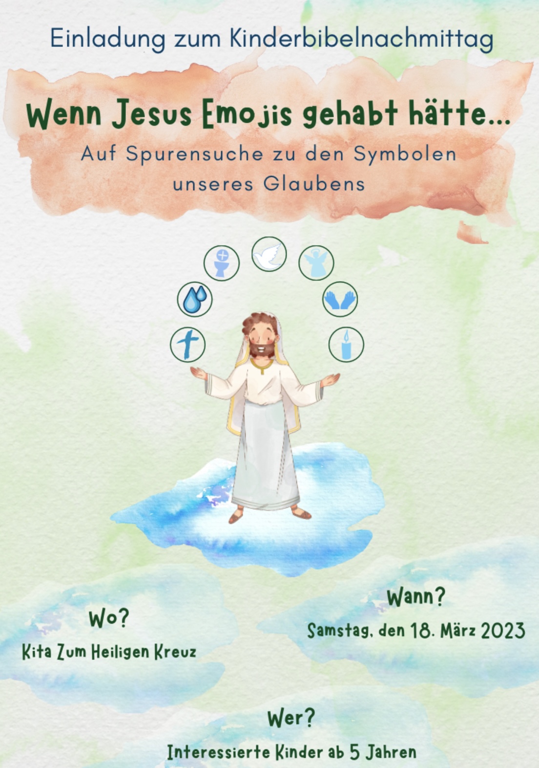 Einladung zum Kinderbibelnachmittag (c) St. Josef, Neu-Isenburg