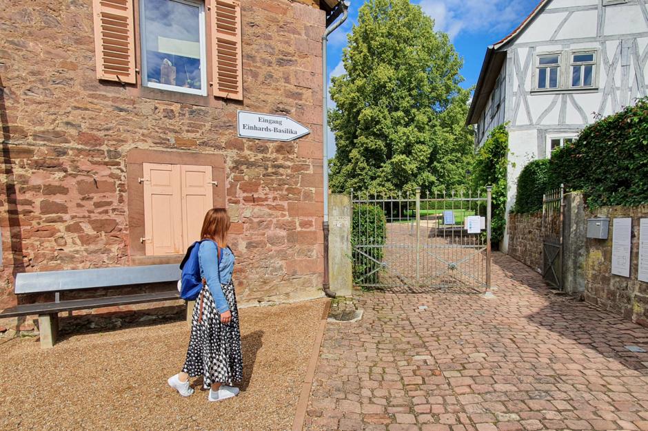 Einhardsbasilika Michelstadt Kunst Gebäude