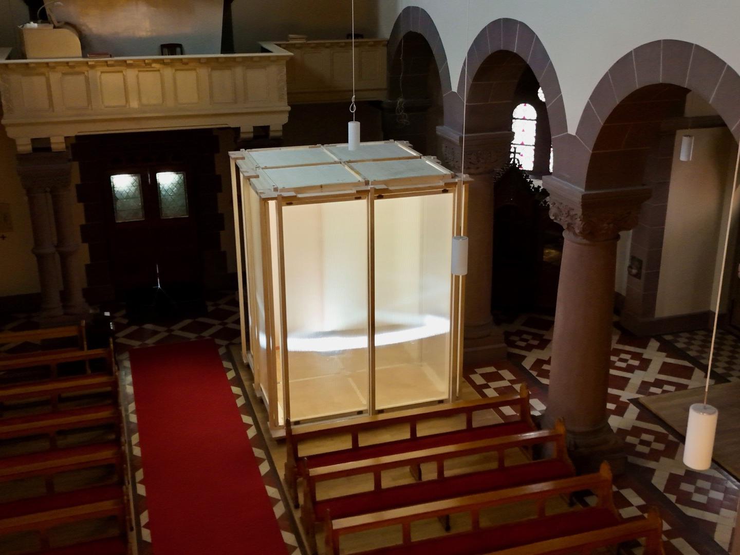 Kirchenbox Raum im Raum im Bistum Mainz