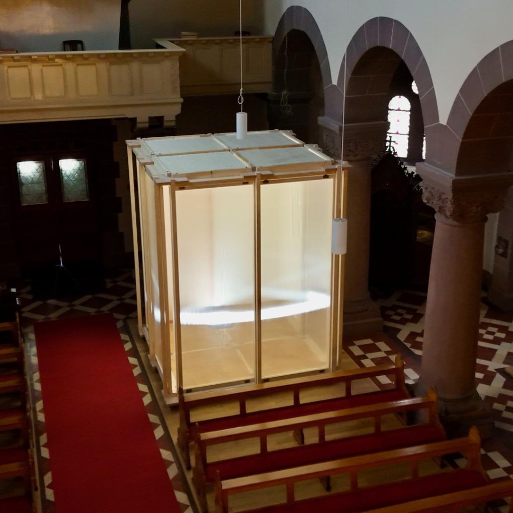 Kirchenbox Raum im Raum im Bistum Mainz