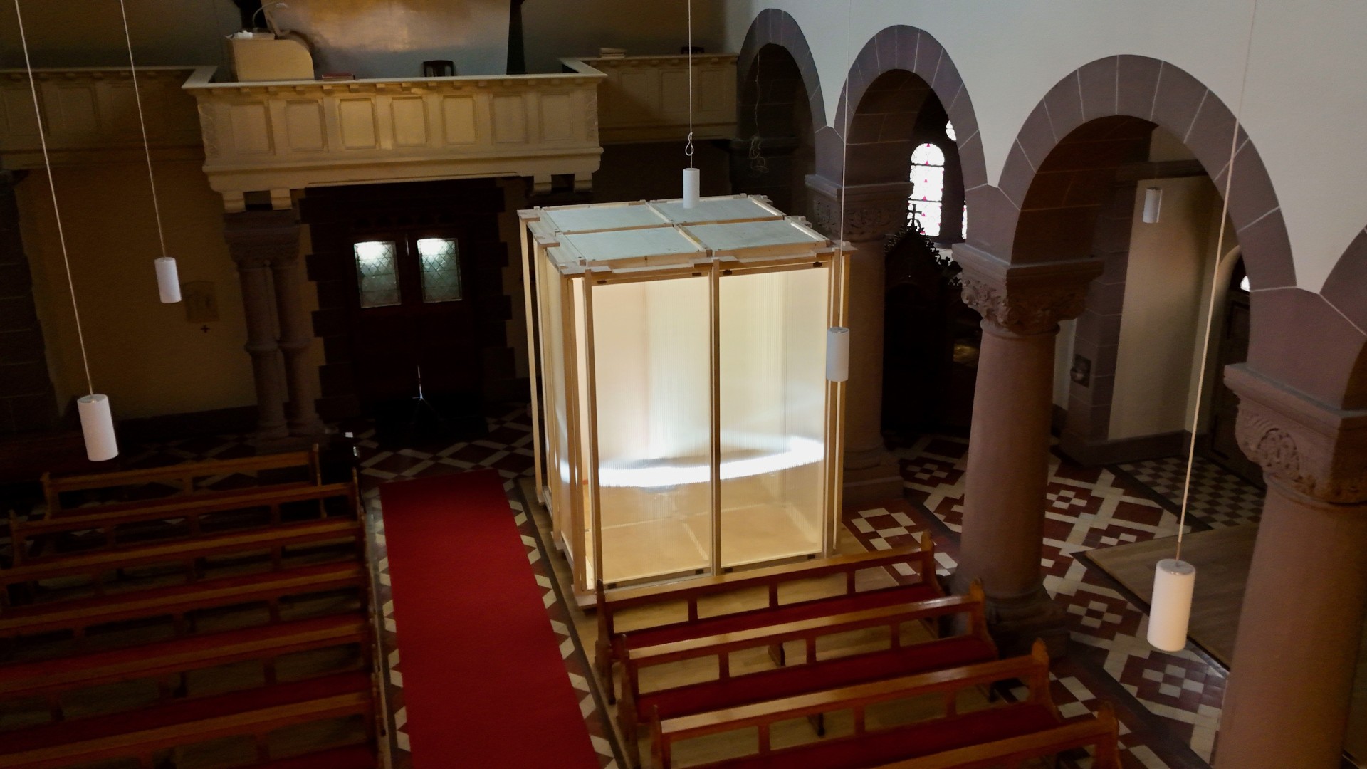 Kirchenbox Raum im Raum im Bistum Mainz