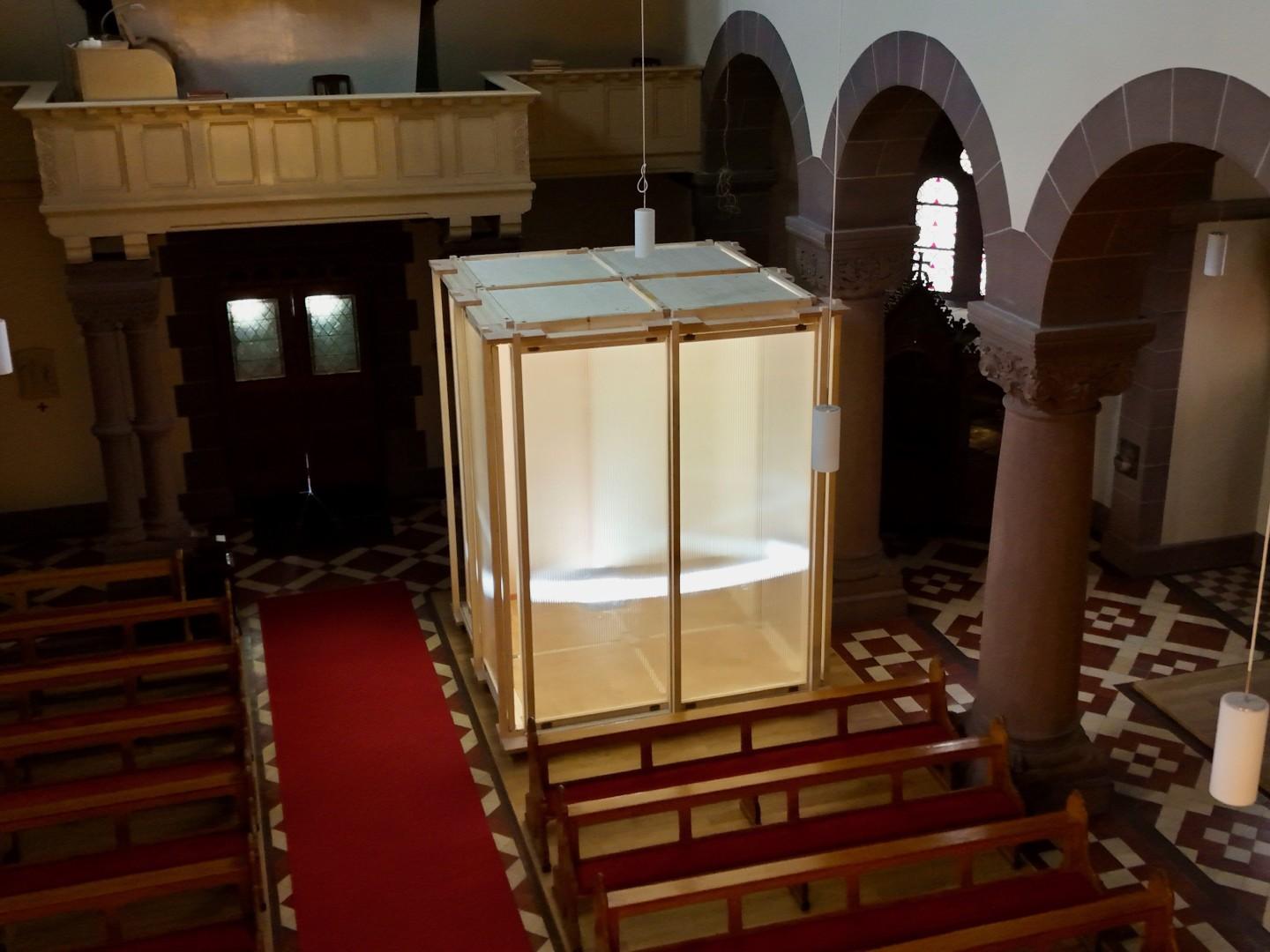 Kirchenbox Raum im Raum im Bistum Mainz