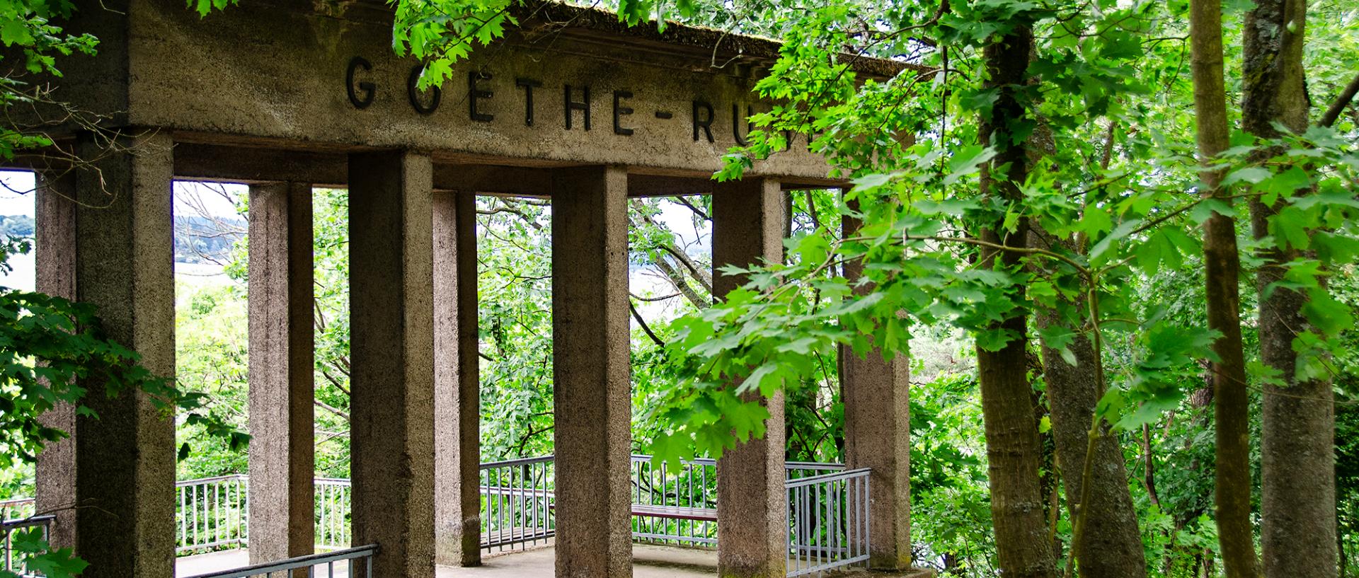 Goethe Ruhe auf dem Rochusberg