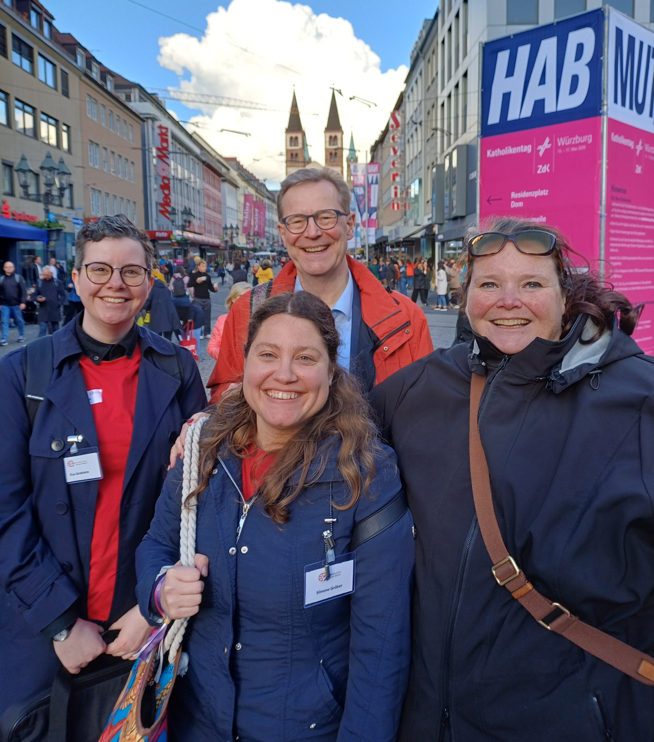 Unser Team beim Katholikentag