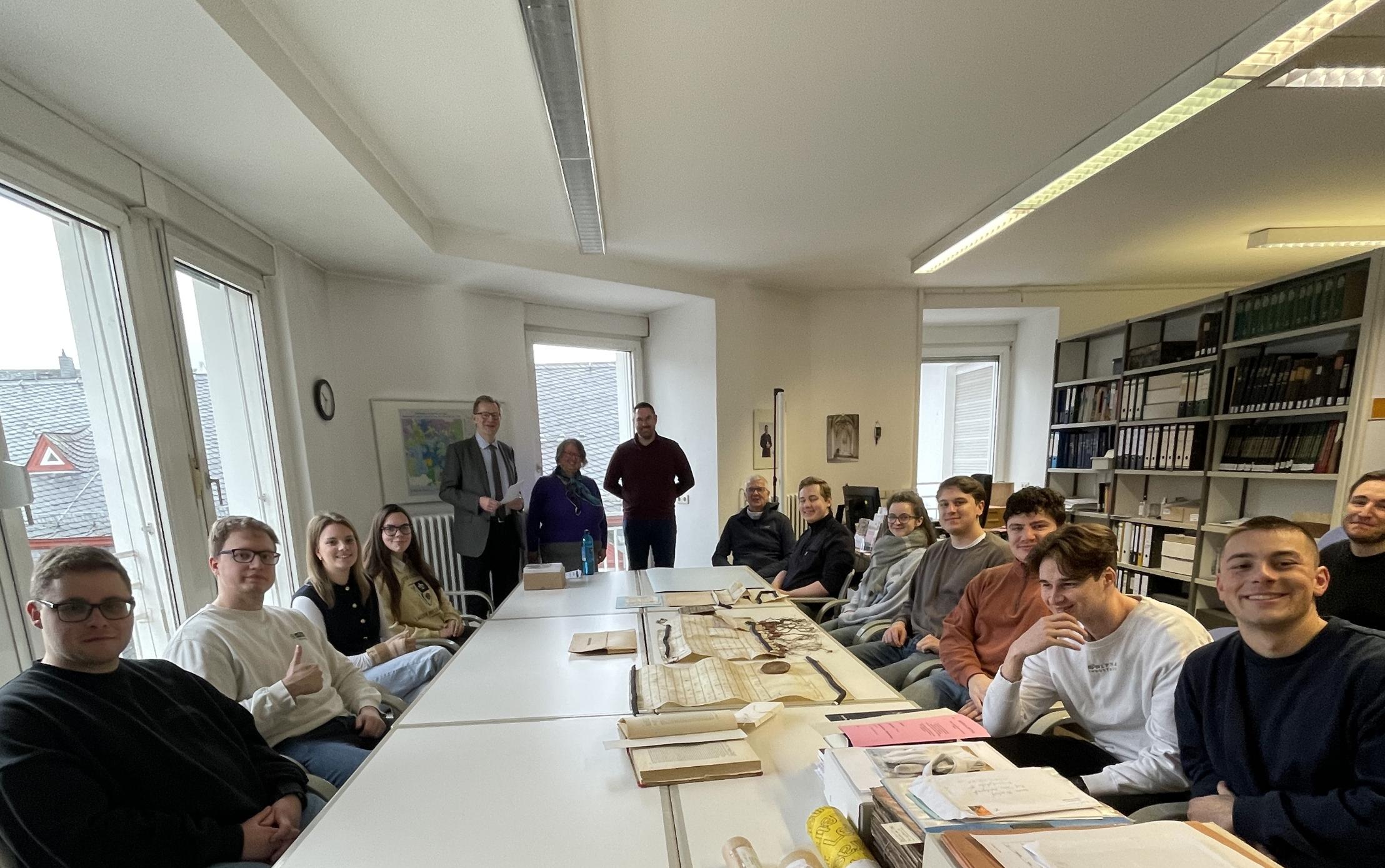 Studierende im DDAMZ