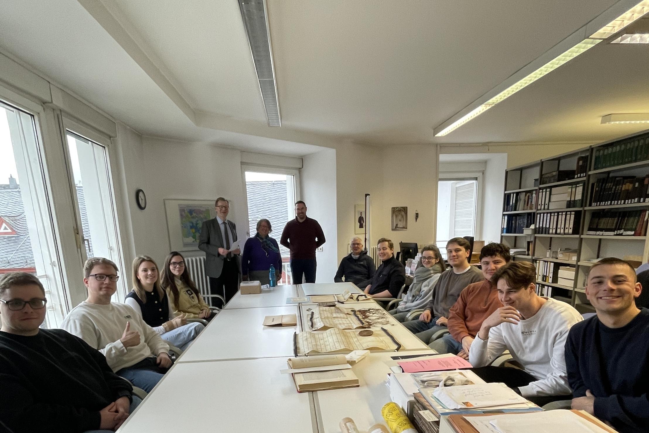 Studierende im DDAMZ