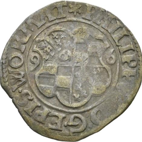 Halbbatzen des Fürstbischofs von Worms Philipp von Rodenstein (c) Gemeinfrei, digital@landesmuseum-stuttgart.de