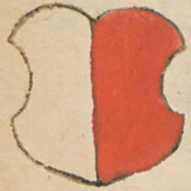 Wappen des Eberhard Raugraf, entnommen aus der Wormser Bischofschronik 