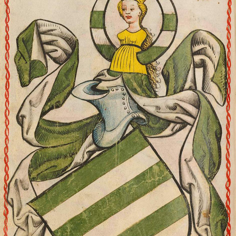 Wappen der Familie von Fleckenstein (c) Gemeinfrei, Scheibler'sches Wappenbuch