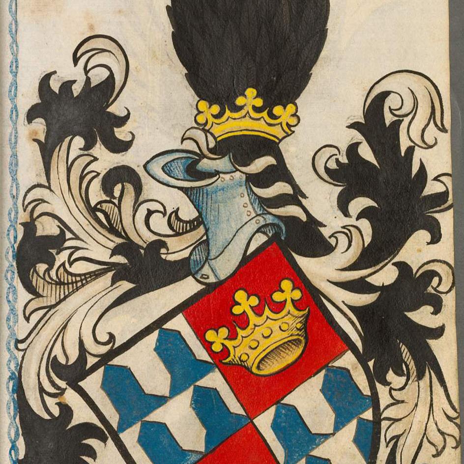 Wappen der Familie von Kronberg (c) Gemeinfrei, Scheibler'sches Wappenbuch