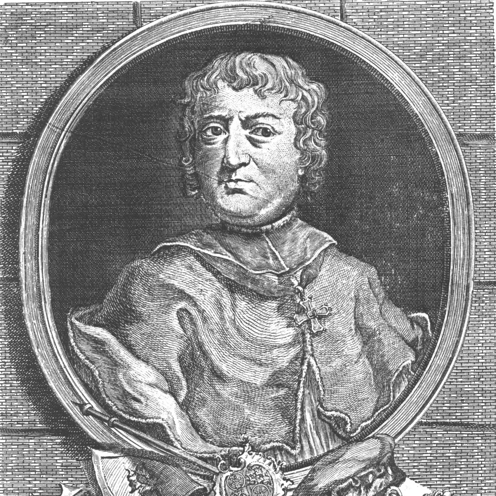 Gerhard I. von Dhaun, gezeichnet ca. 1774 (c) Wilhelm Christian Rücker / IMKG