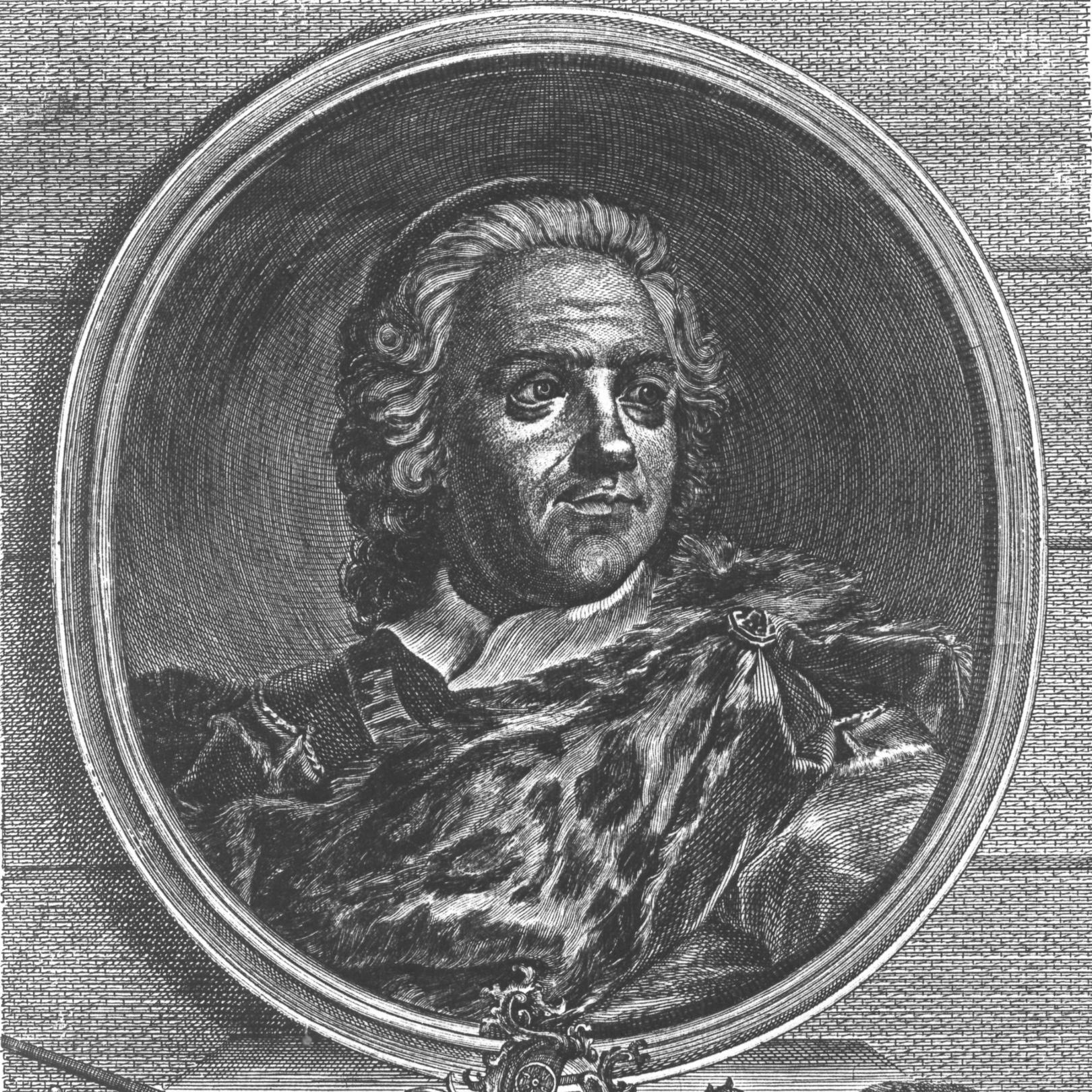 Gerhard II. von Eppstein, gezeichnet ca. 1774 (c) Wilhelm Christian Rücker / IMKG