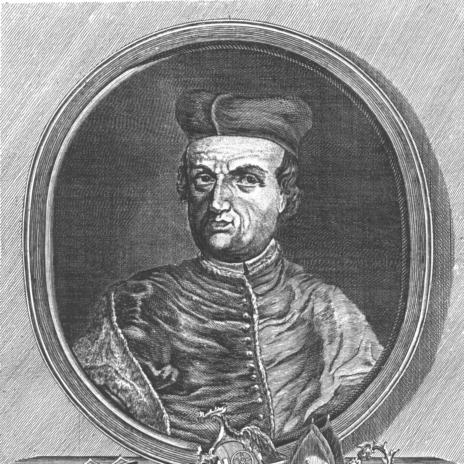 Konrad II. von Weinsberg, gezeichnet ca. 1774 (c) Wilhelm Christian Rücker / IMKG