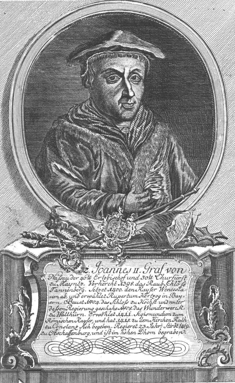 65 13971419 Johann II. von Nassau Institut für Mainzer