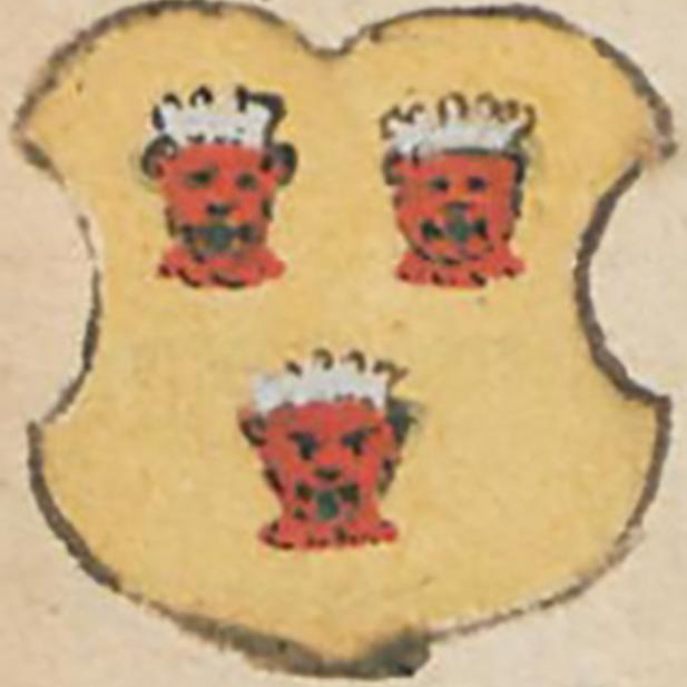 Wappen des Salman Cleman, entnommen aus der Wormser Bischofschronik 