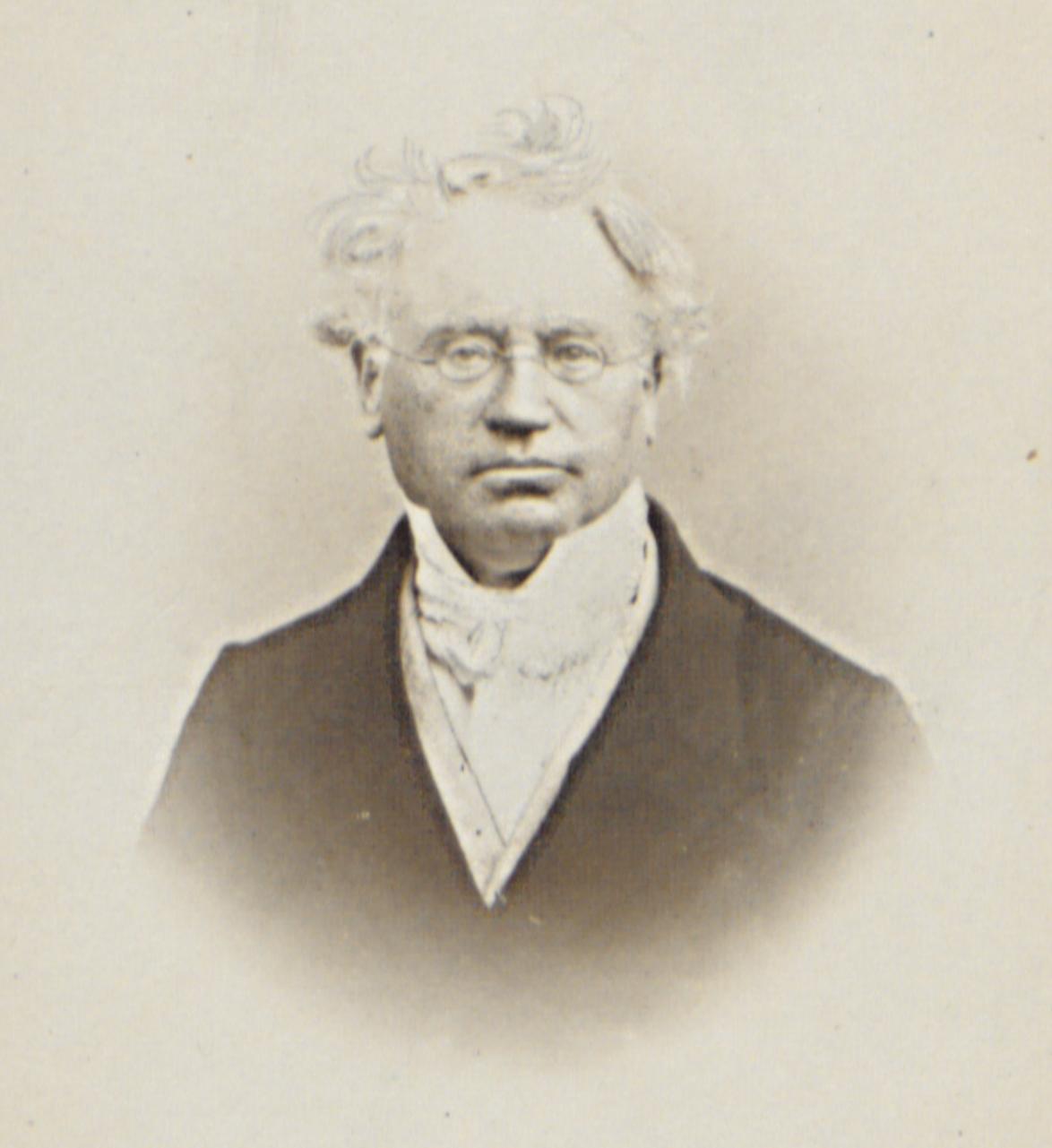 Leopold Schmid (1808-1869), Professor für Dogmatik in Gießen (c) Bildarchiv von Universitätsbibliothek und Universitätsarchiv Gießen