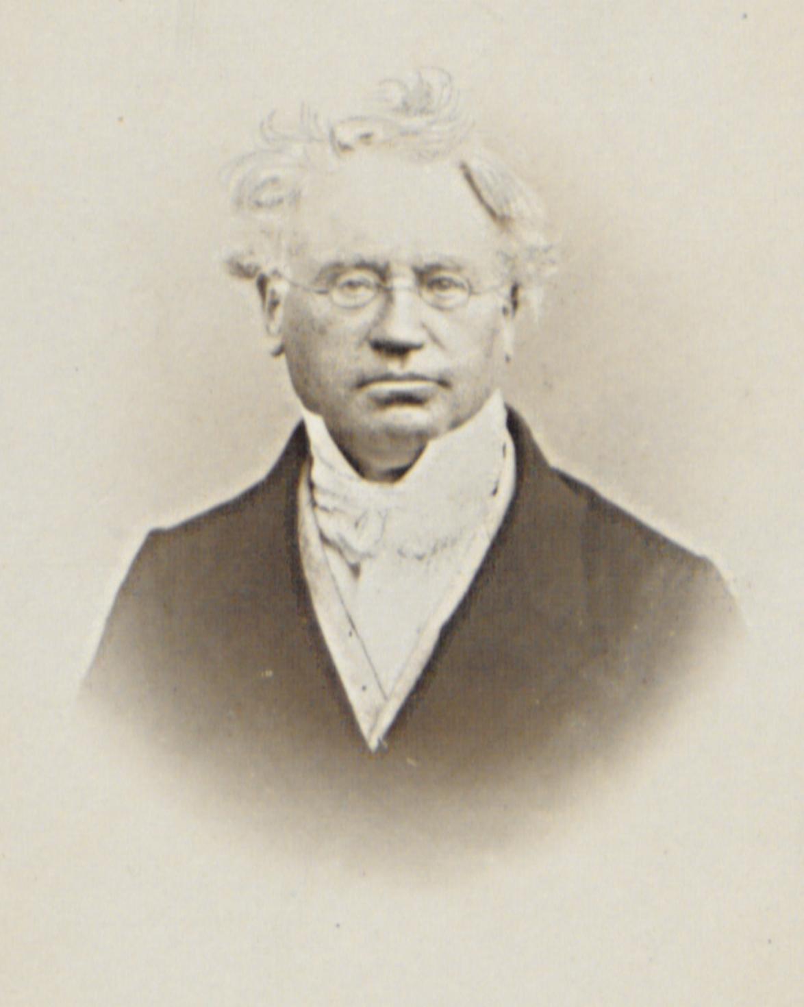 Leopold Schmid (1808–1869), Professor für Dogmatik in Gießen (c) Bildarchiv von Universitätsbibliothek und Universitätsarchiv Gießen