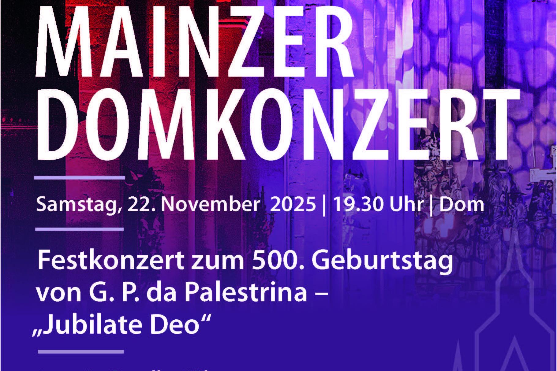 Festkonzert im Mainzer Dom