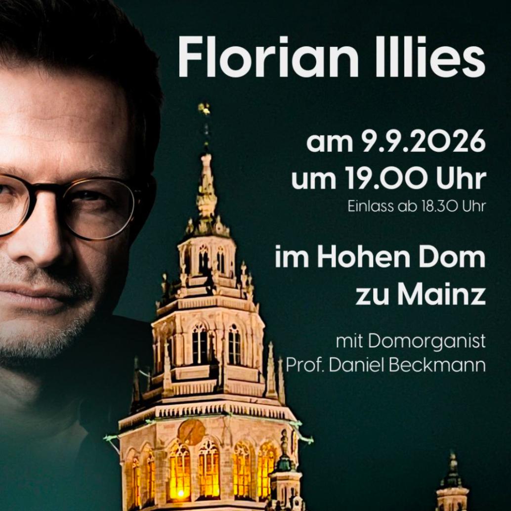 Lesung mit Florian Illies im Mainzer Dom