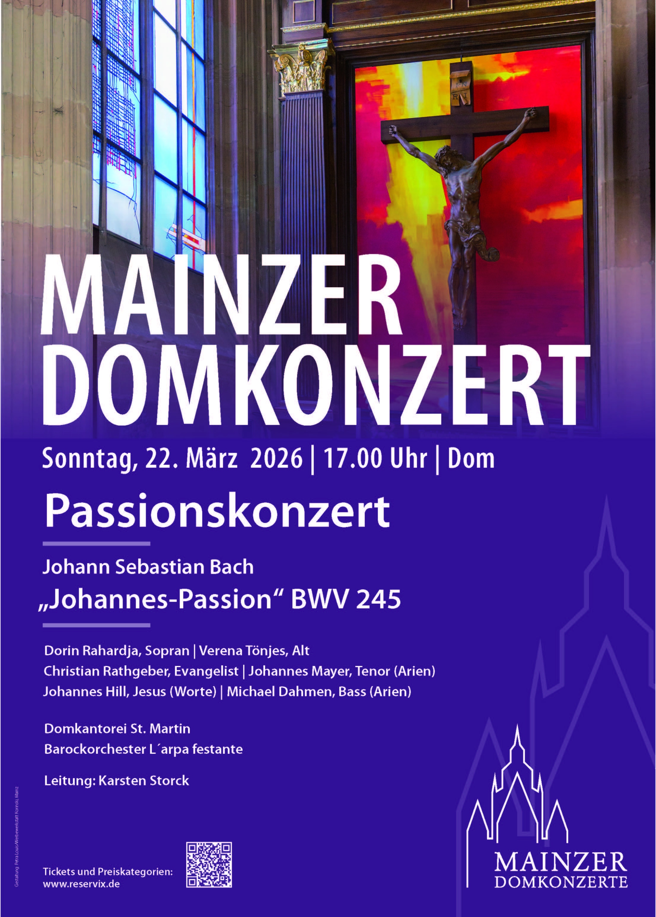 Passionskonzert Johann Sebastian Bach, „Johannes-Passion“ BWV 245