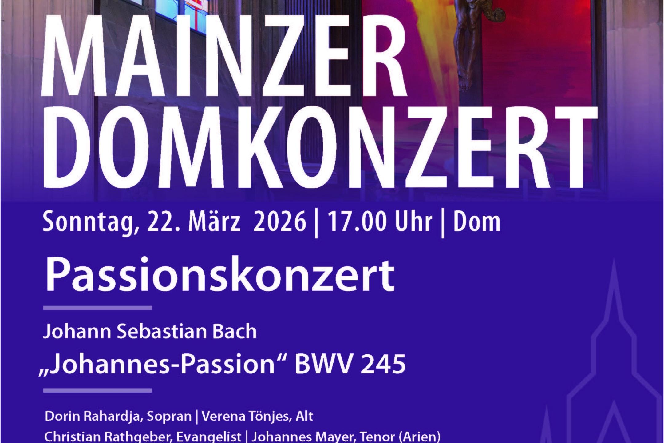 Passionskonzert Johann Sebastian Bach, „Johannes-Passion“ BWV 245