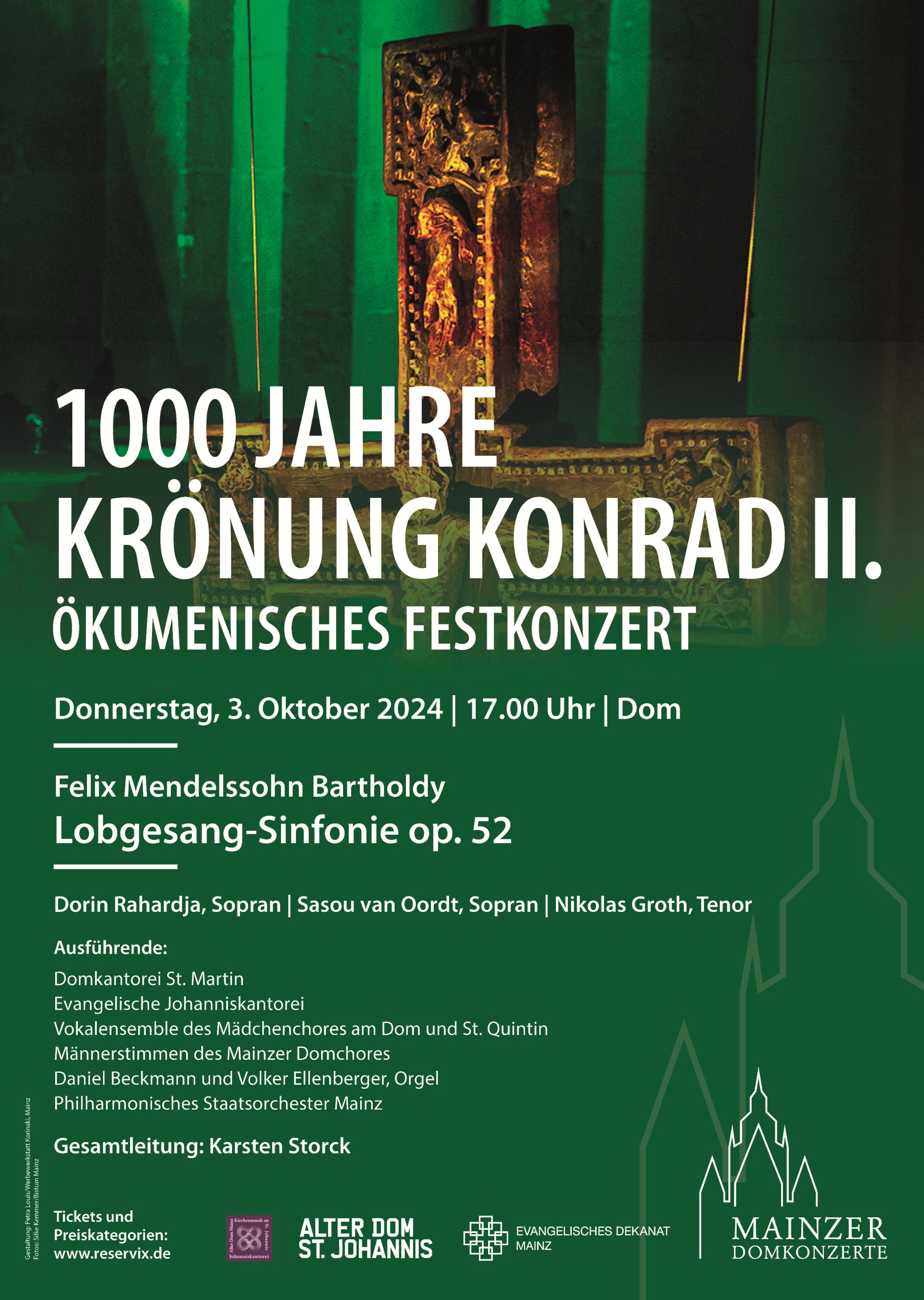 Ökumenisches Festkonzert am 3. Oktober 2024