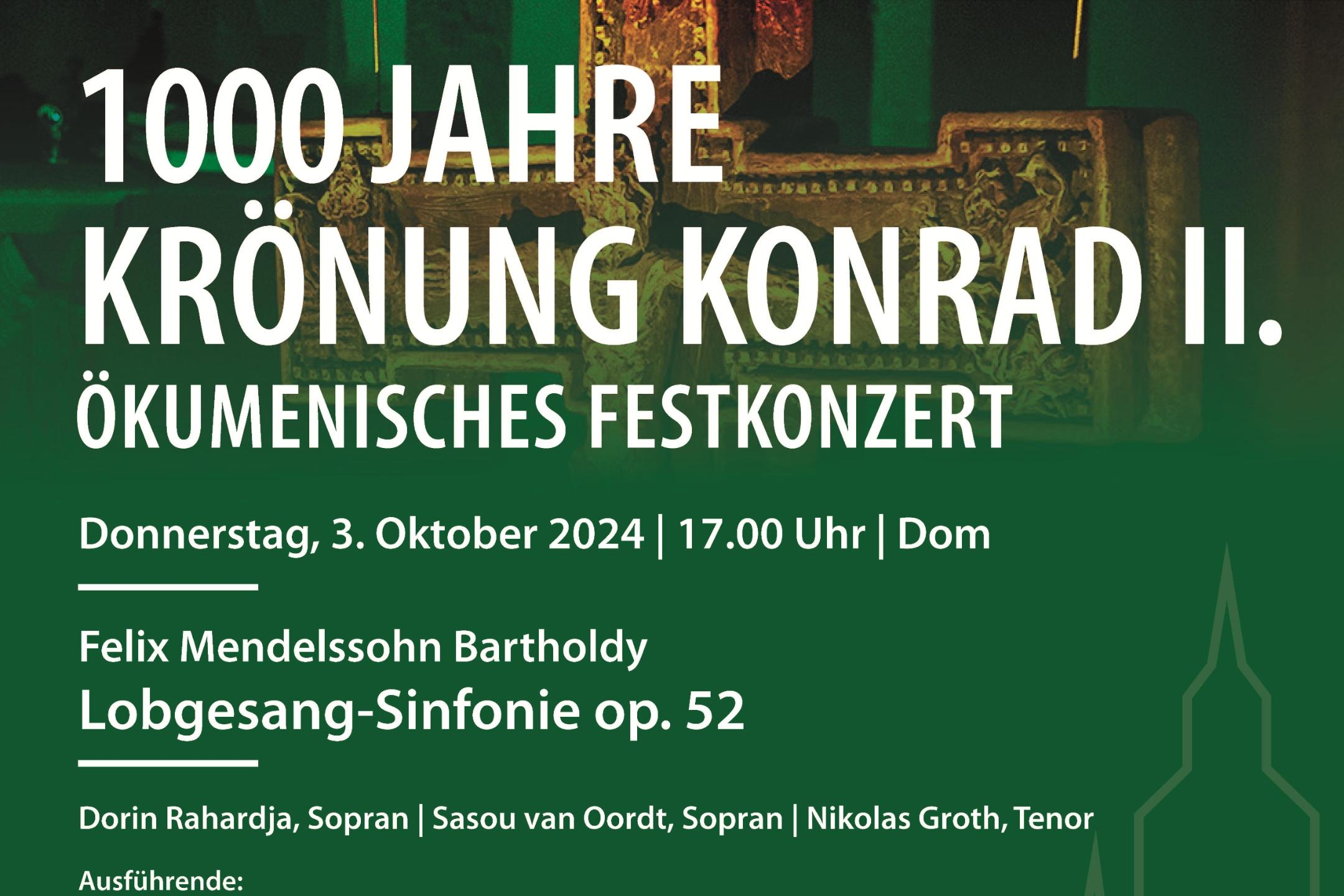 Ökumenisches Festkonzert am 3. Oktober 2024