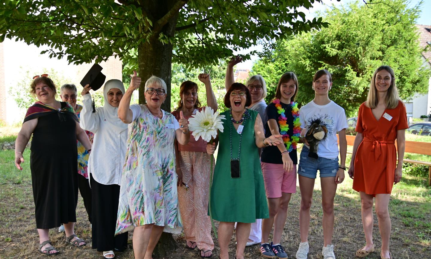 Gute Laune beim kfd-Frauenfest 2025 in Sprendlingen!
