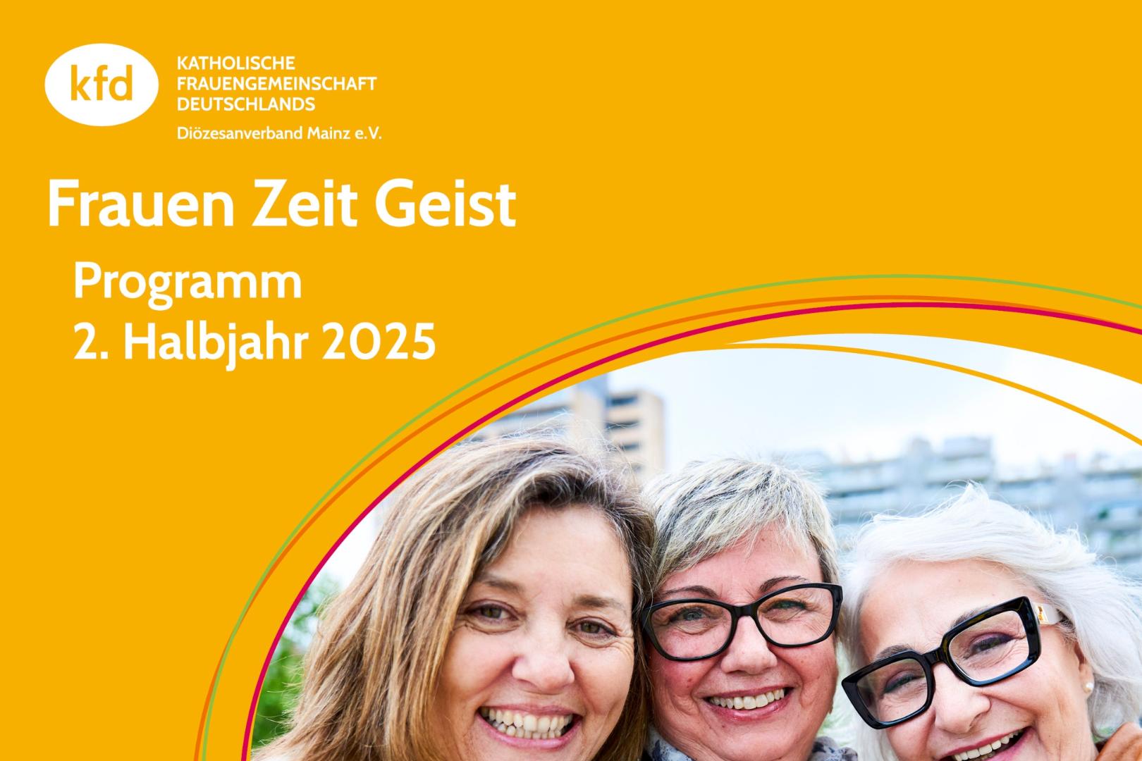 Bildungsprogramm Juni - Dezember 2023 (c) kfd Diözesanverband Mainz e.V.