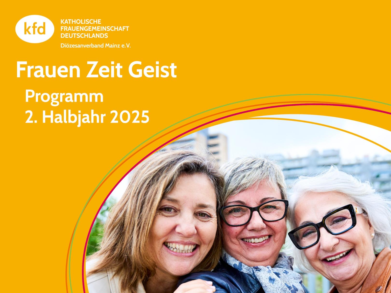 Bildungsprogramm Juni - Dezember 2025 (c) kfd Diözesanverband Mainz e.V.