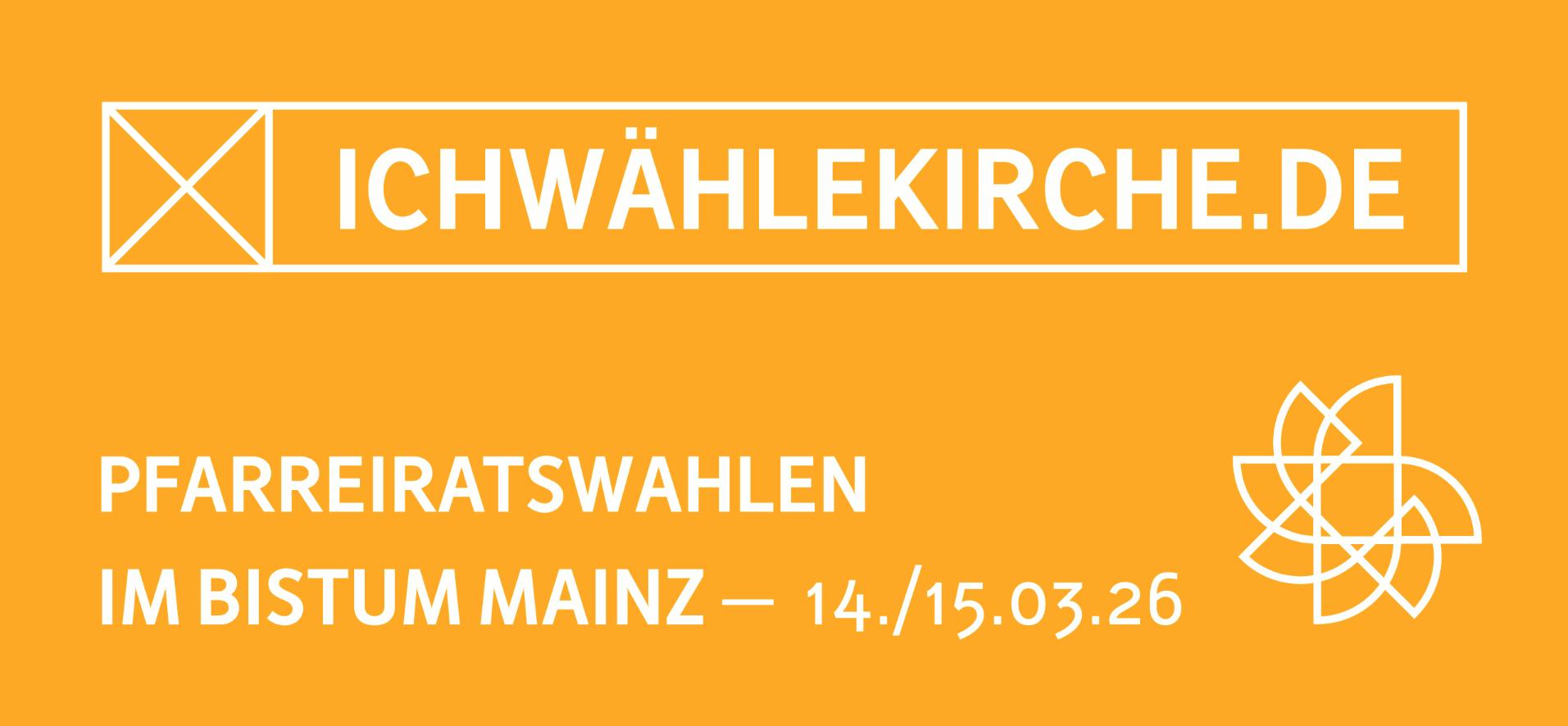 PR-Wahlen_Logo_Mainz_26_CMYK_s_gelb (c) Bistum Mainz