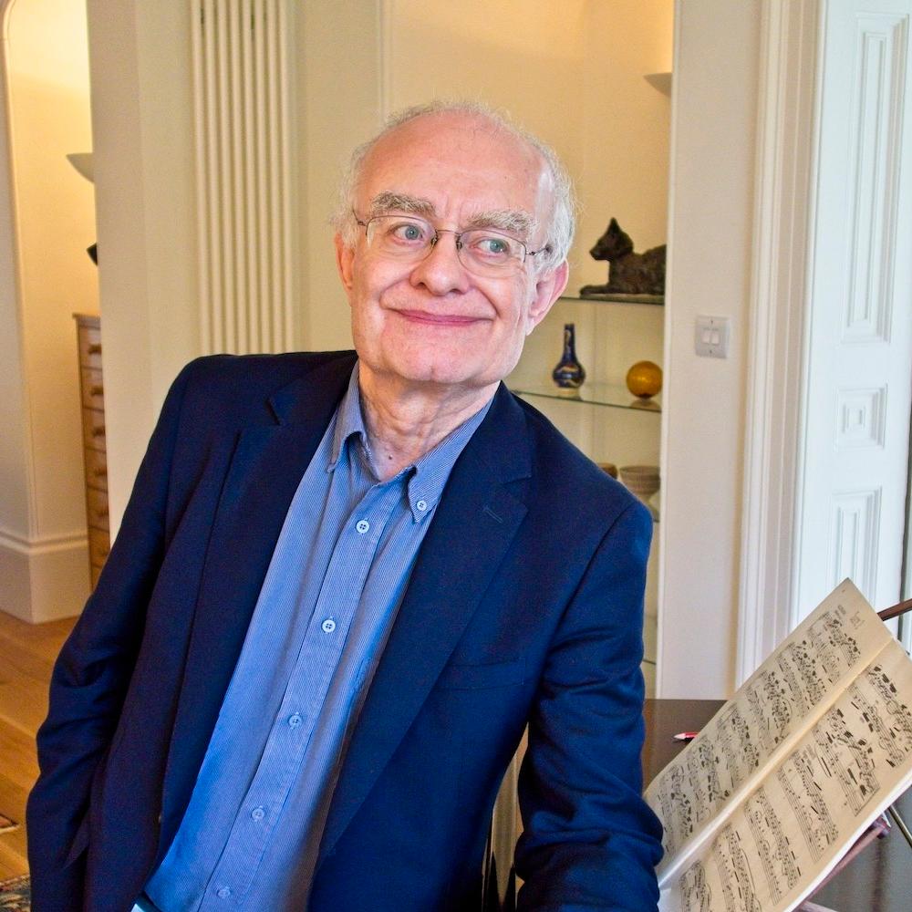 John Rutter am Piano