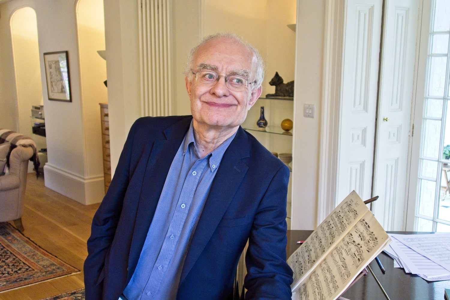 John Rutter am Piano (c) John Rutter